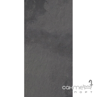 Керамогранитная плитка 37,5x75 Coem Ardesia Mix Antracite Base (темно-серая)