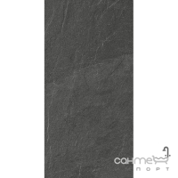 Керамогранитная плитка 30x60 Coem Ardesia Stone Antracite (темно-серая)