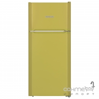 Двокамерний холодильник з верхньою морозилкою Liebherr CTPag 2121 Comfort (А++) зелений