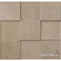 Мозаика объемная 29x29 Coem Arenaria Mosaico 3D Half Polished Beige (бежевая, полуполированная)