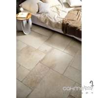 Вуличний сходинка кутова Г-подібний, лівий 33x51x5 Coem Borgogna Angolare ad Elle SX Outdoor Beige (коричневий)