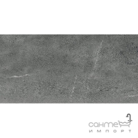 Крупноформатный керамогранит 75x149,7 Coem Brit Stone Rett Dark (серый, матовый)