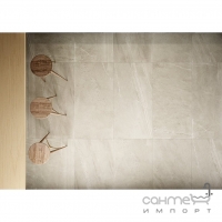 Крупноформатный керамогранит 60x120 Coem Brit Stone Rett Ivory (светло-бежевый, матовый)