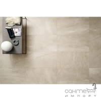 Крупноформатный керамогранит 60x120 Coem Brit Stone Rett Ivory (светло-бежевый, матовый)