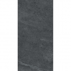 Керамограніт для підлоги 30x60 Coem Brit Stone Strutturato RETT Graphite (темно-сірий, структурований)