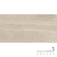 Крупноформатний керамограніт 60x120 Coem Brit Stone Strutturato Rett Sand (бежевий, структурований)