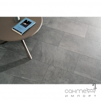 Керамогранит напольный 30x60 Coem Brit Stone Strutturato Grey (светло-серый, структурированный)