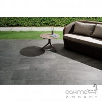 Керамограніт для підлоги 30x60 Coem Brit Stone Strutturato RETT Dark (сірий, структурований)