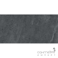 Керамограніт універсальний 45x90 Coem Brit Stone Rett Graphite (темно-сірий, матовий)