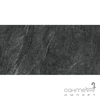 Керамогранит универсальный 30x60 Coem Cardoso RETT Antracite (черный, матовый)