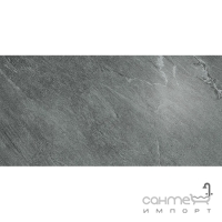Крупноформатный керамогранит 60x120 Coem Cardoso Lucidato RETT Grigio Scuro (серый, полуполированный)