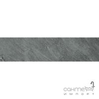 Керамогранит универсальный 7,3x30 Coem Cardoso RETT Grigio Scuro (серый, матовый)
