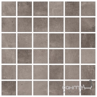 Мозаїка 30,2x30,2 Coem Cottocemento Mosaico Dark Grey (сіра)