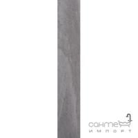 Керамограніт універсальний 20x120 Coem Horizon Rett Antracite (сірий, матовий)