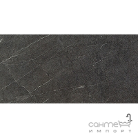 Керамогранит крупноформатный 60x120 Coem I Sassi Rett Antracite (черный, матовый)