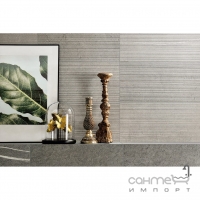 Декор настенный 30x60 Coem I Sassi Rett Linee Grigio Scuro (серый)