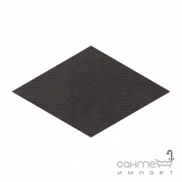 Керамограніт у формі ромба 24x14 Coem Kanvas Rombo Rett Grafite (чорний)