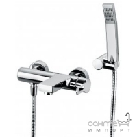 Змішувач для ванни з душовим гарнітуром Paffoni RINGO RIN 023 CR хром