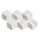 Мозаїка 17,5x30,5 Coem Marmi Bianchi Mosaico Cubic Carrara (матова)