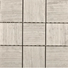Мозаика 30x30 Coem Millerighe Sticks Mosaico Damier Platinum White (белая)