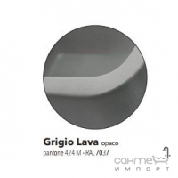 Сиденье для унитаза Soft-close Flaminia App QKCW03 Grigio Lava