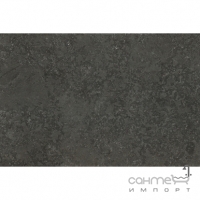 Керамогранит для улицы 40,8x61,4 Coem Pietra Jura Esterno R11 Antracite (черный, структурированный)