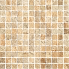Мозаїка для вулиці 30,5x30,5 Coem Quartz Mosaico Strutturato Burattato Gold