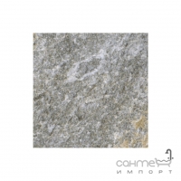 Керамограніт для вулиці 15,25x15,25 Coem Quartz Strutturato Silver (сірий)