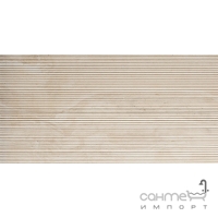 Настінна плитка 30x60 Coem Reverso Line Naturale Rett Avorio (світло-бежева)