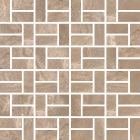 Мозаїка 30x30 Coem Reverso Мозаїка Bricks Naturale Rett Noce (коричнева, матова)