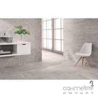 Керамогрант большого размера 120x240 Coem Reverso WideGres Naturale Rett Grigio (серый)