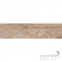 Плитка керамогранитная 7,3x30 Coem Reverso Naturale Rett Noce (коричневая, матовая)