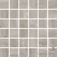 Мозаика 30x30 Coem Reverso Mosaico Patinato Rett Grigio (серая, патинированная)