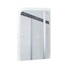 Прямоугольное зеркало с LED подсветкой для ванной комнаты Liberta Colibri 600x1000