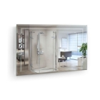 Прямокутне дзеркало для ванної кімнати Liberta Arezzo 800х700