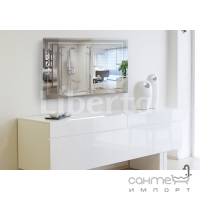 Прямоугольное зеркало для ванной комнаты Liberta Arezzo 800х600