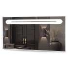 Прямоугольное зеркало с LED подсветкой для ванной комнаты Liberta Arido 1200х800