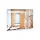 Прямоугольное зеркало с LED подсветкой для ванной комнаты Liberta Roseto 600х800
