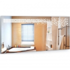 Прямоугольное зеркало с LED подсветкой для ванной комнаты Liberta Roseto 1200х800