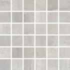 Мозаїка 30x30 Coem Reverso2 Rett Mosaico Naturale Silver (світло-сіра, матова)