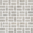 Мозаика 30x30 Coem Reverso2 Rett Mosaico Bricks Naturale Silver (светло-серая, матовая)