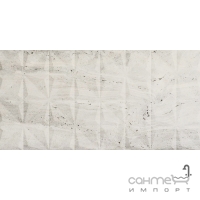 Настенная плитка 30x60 Coem Reverso2 Diamond Rett Naturale White (белая)