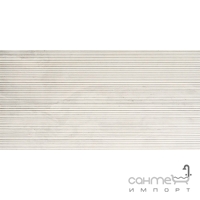 Настенная плитка 45x90 Coem Reverso2 Rett Line Naturale White (белая)