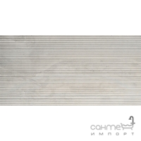 Настінна плитка 45x90 Coem Reverso2 Rett Line Naturale Silver (світло-сіра)