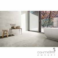 Плитка керамогранітна 45x45 Coem Reverso2 Rett Naturale Silver (світло-сіра, матова)