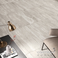 Плитка керамогранітна 45x45 Coem Reverso2 Rett Naturale Silver (світло-сіра, матова)