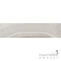 Плитка керамогранітна 7,3x30 Coem Reverso2 Rett Naturale Silver (світло-сіра, матова)