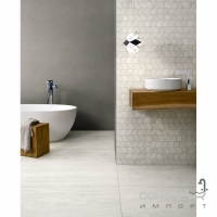 Мозаика 30x30 Coem Reverso2 Rett Mosaico Naturale White (белая, матовая)