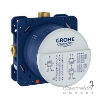 Система прихованого монтажу із змішувачем-термостатом та виливом Grohe Grotherm SmartControl 34506SC2 хром
