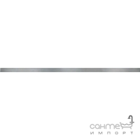 Настенный фриз 2x60 Cersanit Mariel Metal Silver Glossy Border (глянцевая)